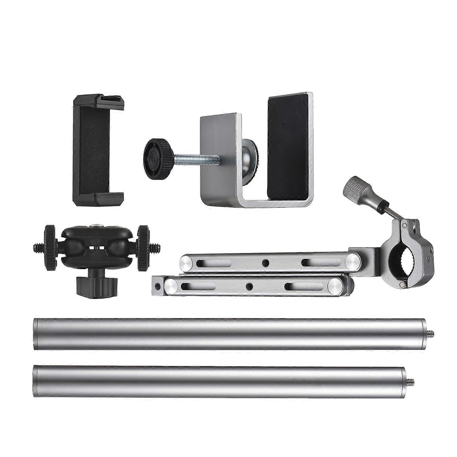 Universal Desk Mount Stand - Flexible Boom Arm for Smartphone, DSLR, Webcam, LED Light