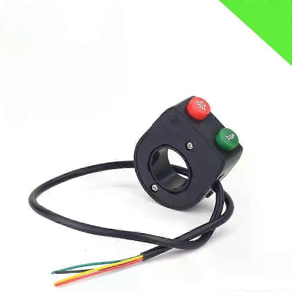 Motorcycle ATV Scooters Ebike Accessories 22mm Handlebar Horn And Headlight Combination Switch Button Motor Switches Turn Signal
