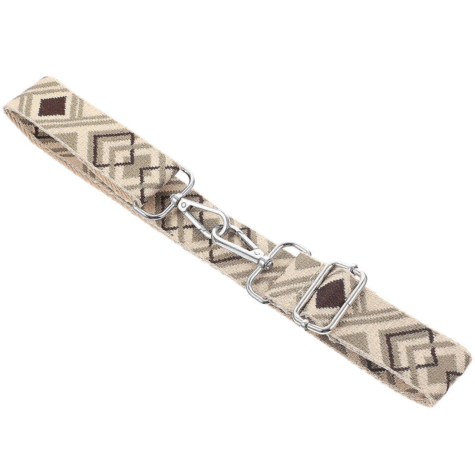 Adjustable Shoulder Strap with Hooks for Handbags and Bags – Versatile Replacement for Travel, Work, and Daily Use – Stylish Ethnic Design