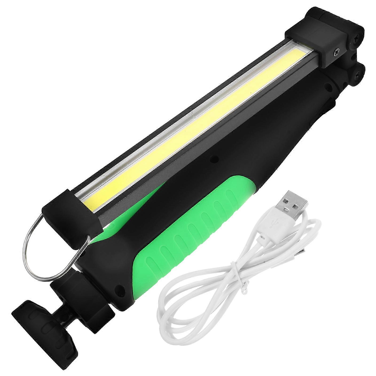 Rechargeable Led Work Lights Multifunctional Inspection Lamp Portable Trouble Light Energy Saving Magnetic Bottom 1Set