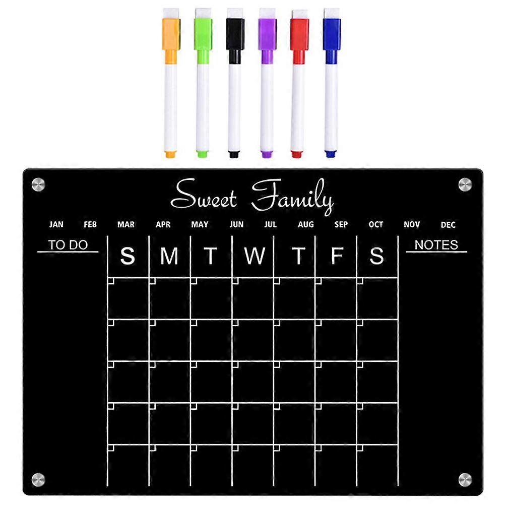 Magnetic Chores Chart Schedule Plan Board Writing Planning Calendar For Fridge 1Set
