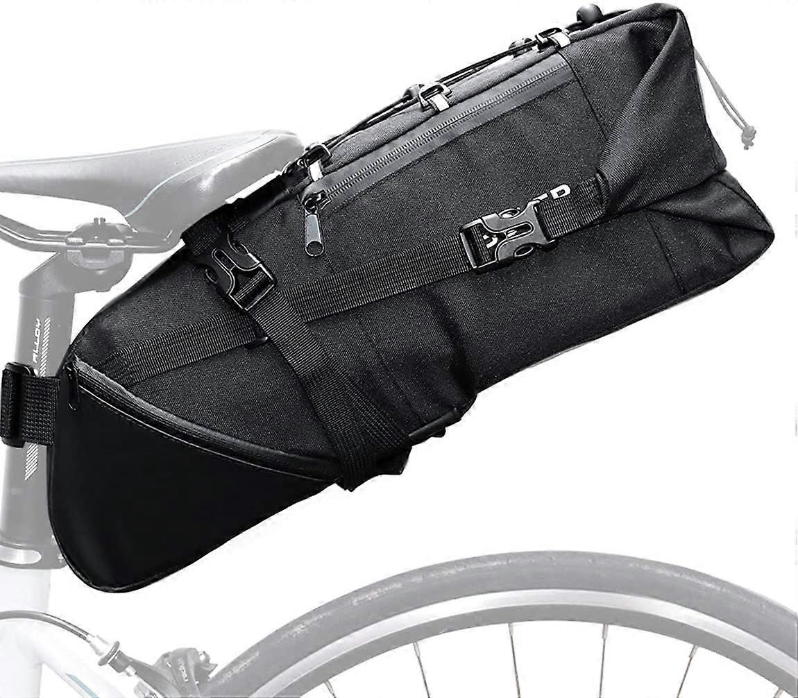 Bicycle Saddle Bag 3-10L Capacity MTB End Bag Portable Cycling Seat Pack
