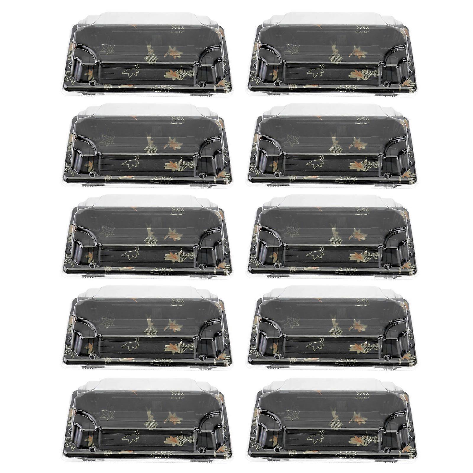 Takeout Boxes Sushi Packing Box Assorted Color 14x8.3x3cm 100Pcs