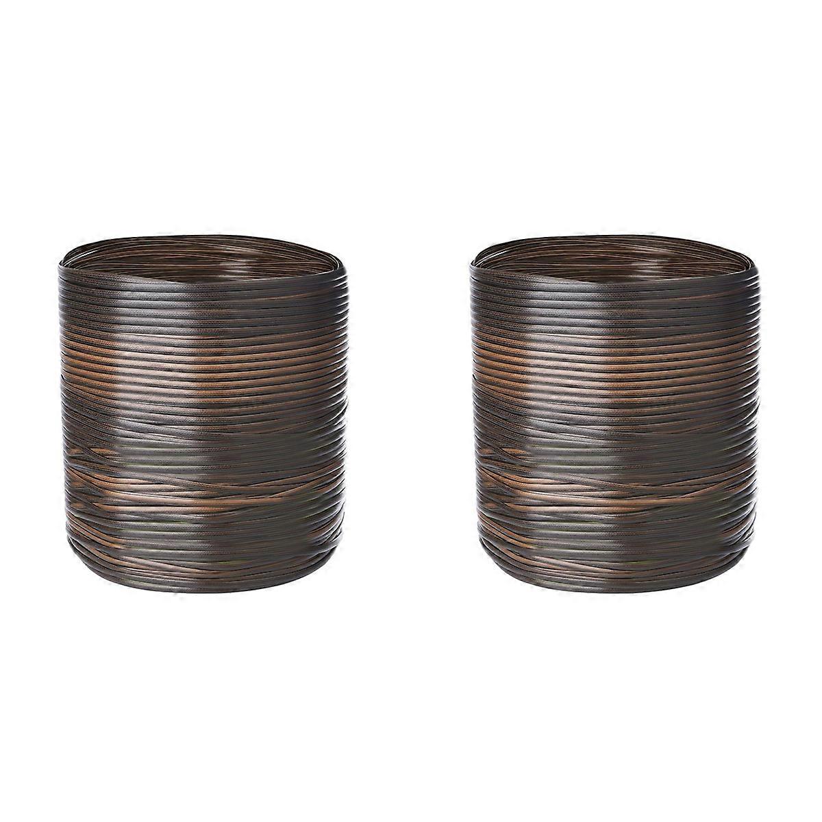 120 Ft Plastic Wicker Repair Supplies Mixed Color Stripe for Patio