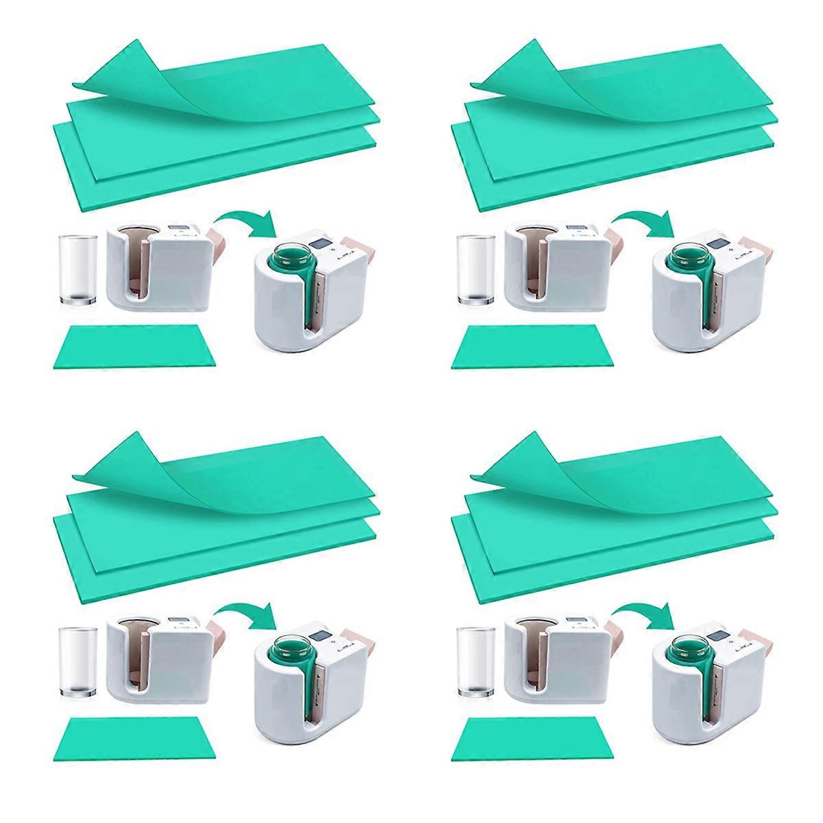 3 Thicknesses Green Mug Wrap for Heat Sublimation Machine