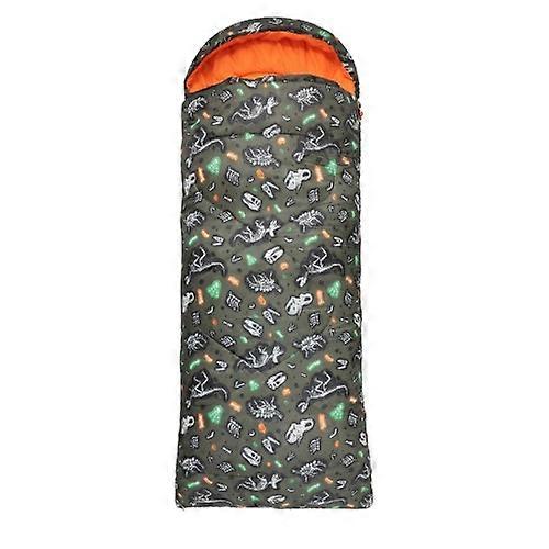 Mountain Warehouse Apex Dinosaur Skeleton Mini Midseason Sleeping Bag