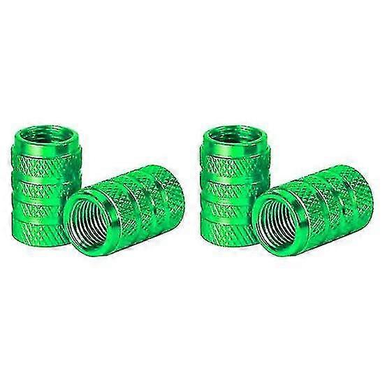 4Pcs Universal Car Tire Valve Stem Caps - Vibrant Color, Rustproof, Corrosion Resistant, Easy to Install Decorative Caps
