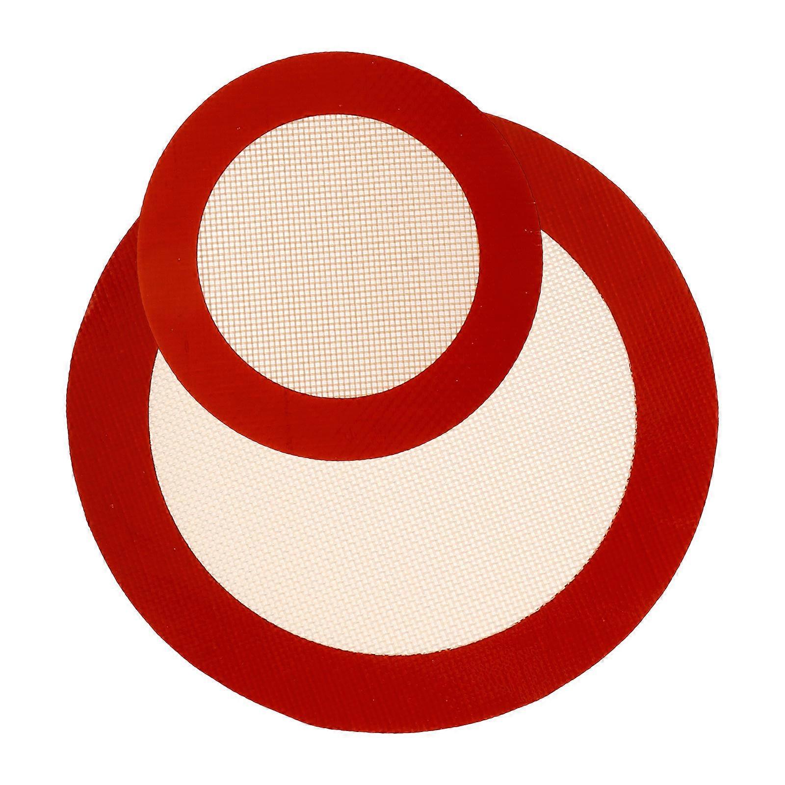 Non-stick Silicone Baking Mat For Air Fryer Use Heat Resistant 2Pcs