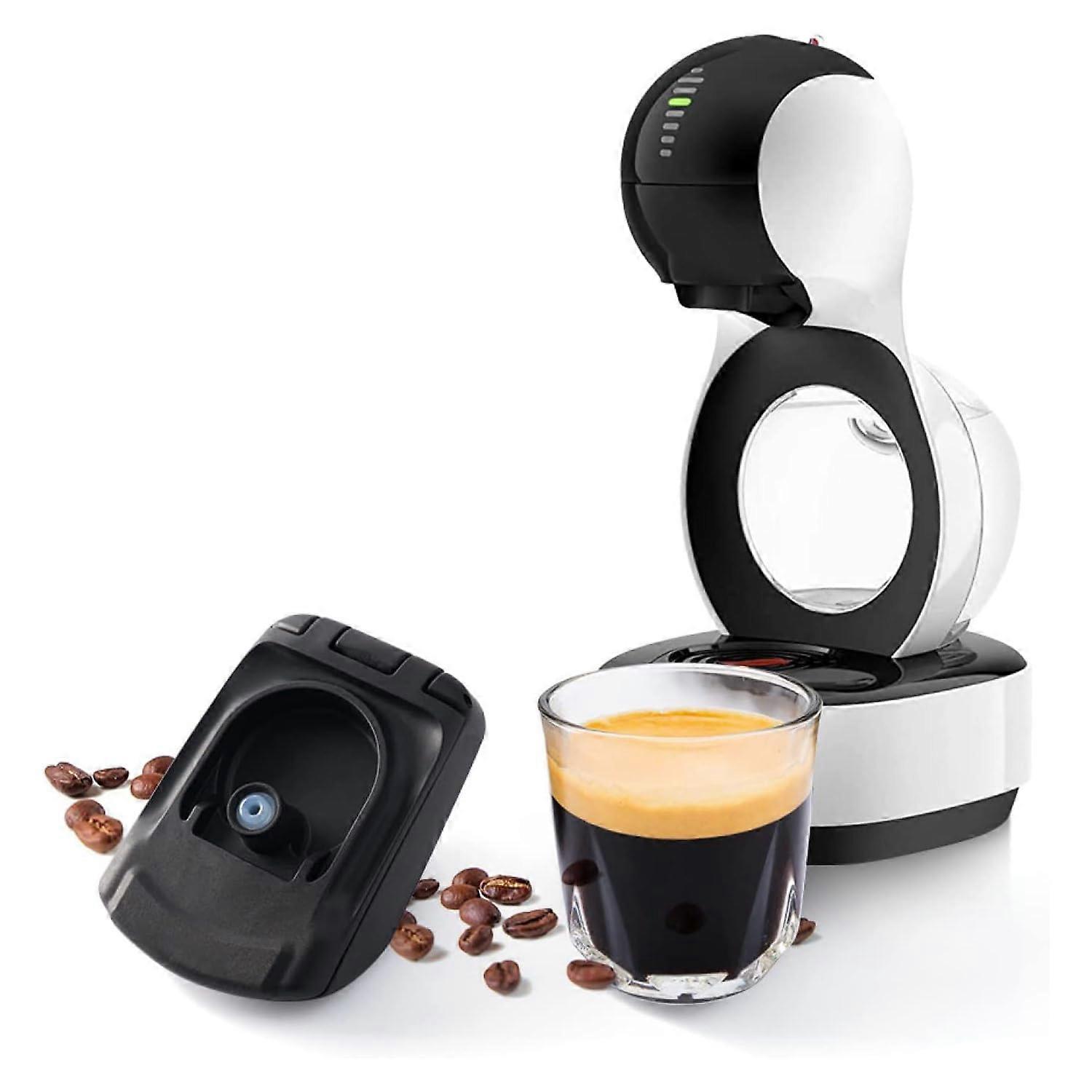 Reusable Coffee Capsules Adapter for Dolce Gusto Lumio, Nespresso Original