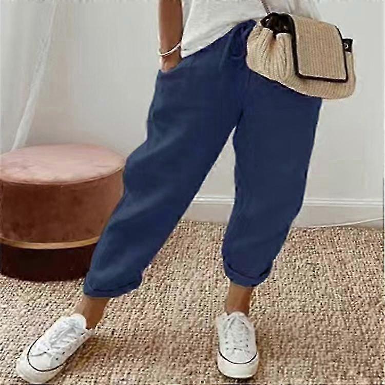 2024 Women's Cotton Linen Trousers