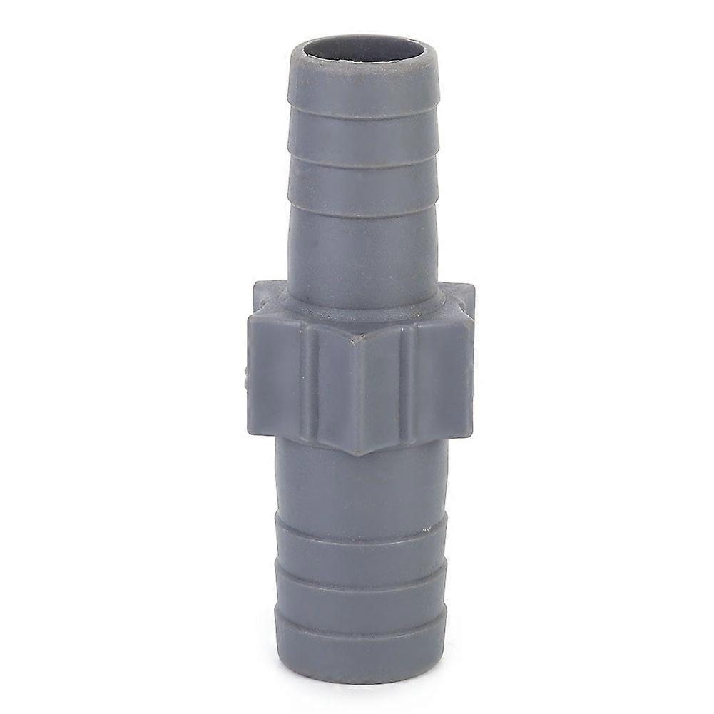 Plastic Aquarium Fish Tank Variable Diameter Adapter Connector Inlet Outlet Water Pipe Accessories17mm to 20mm Gray