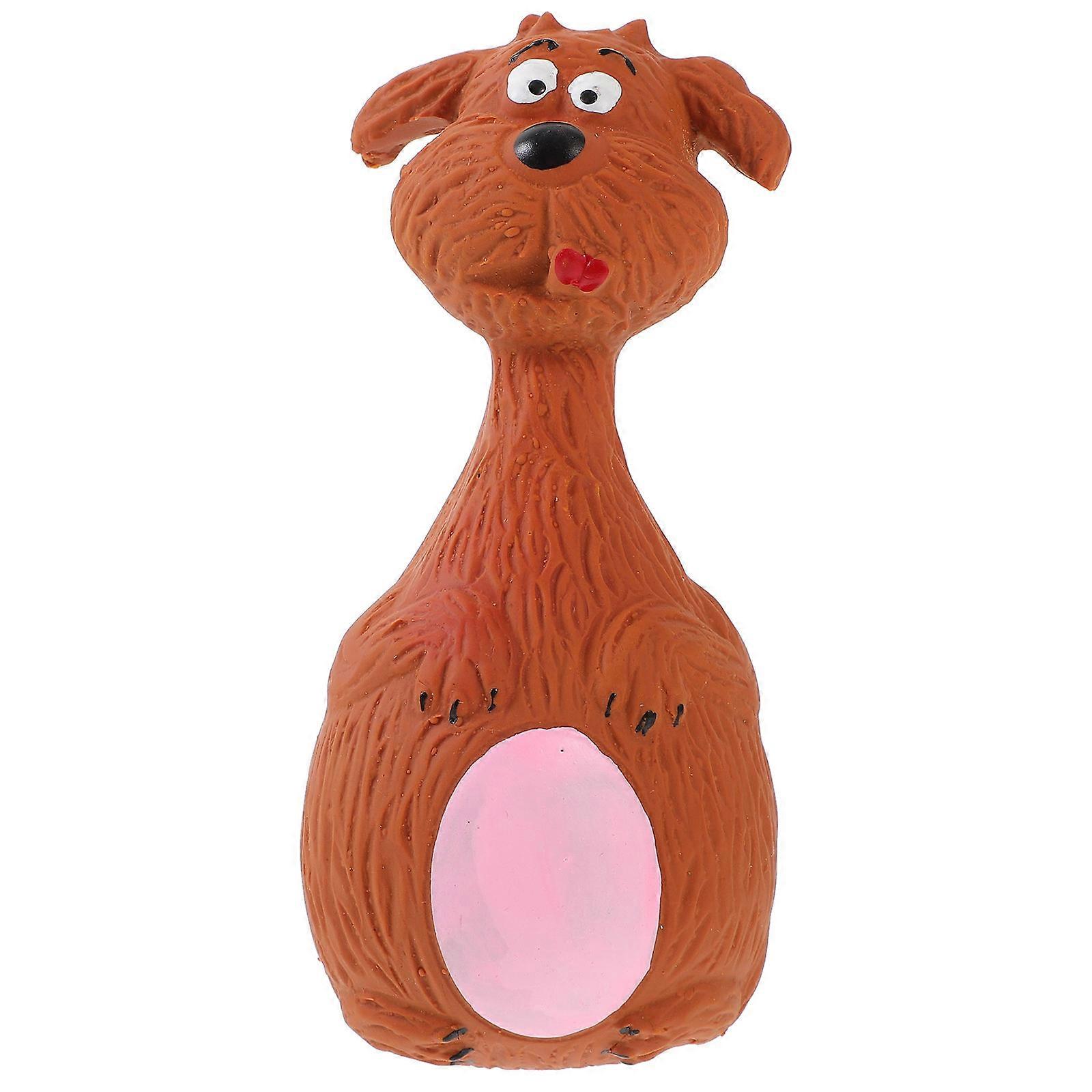 Dog Toys For Chewers Cartoon Shaped Squeaky Dog Toy Interactive Puppy Toy Festive Design Pet Toy 12.00X5.50X5.00CM 1Pack