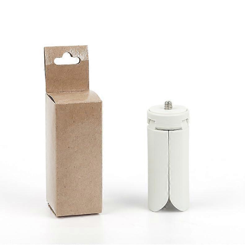 Small Tripod Camera Stand for Instax Pal, Portable Desktop Mount Camera Mount with 1/4 Inch Screw Compact Handle Tripod (White)