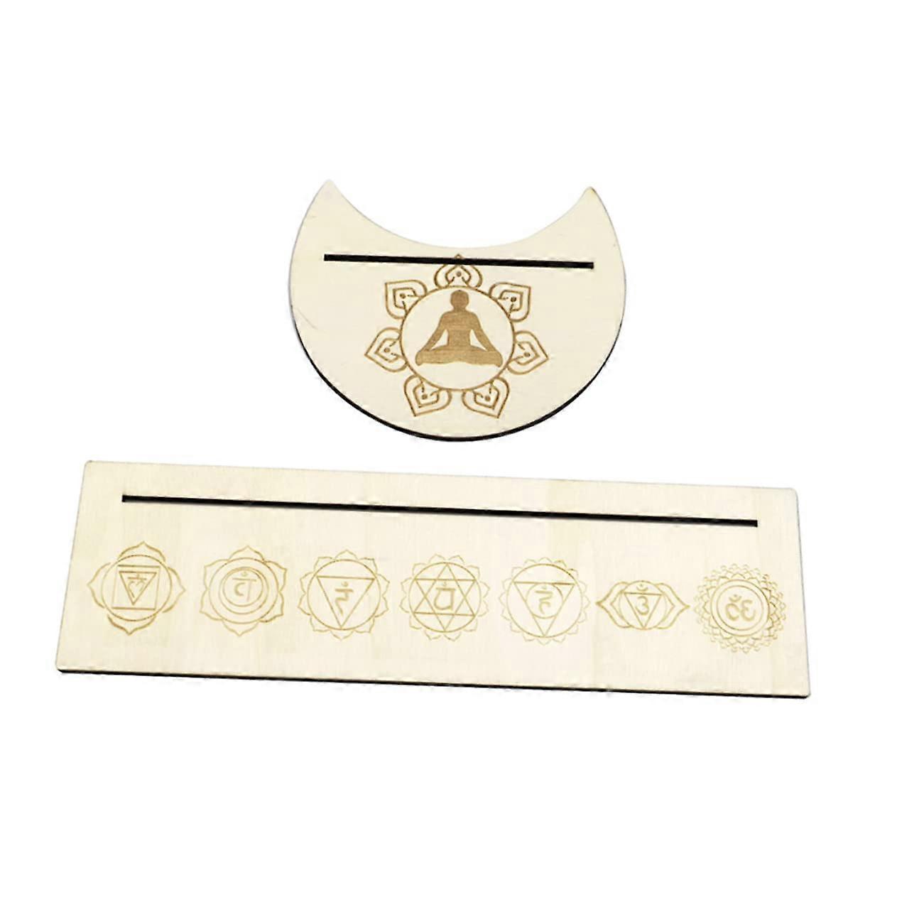 Tarot Card Holder for Divination Accessories Rectangular Stand Wood