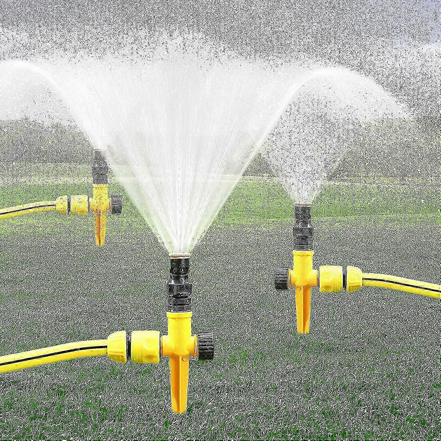 360 Rotation Auto Irrigation System, Multifunktions justerbar havesprinkler til udendørs græshave