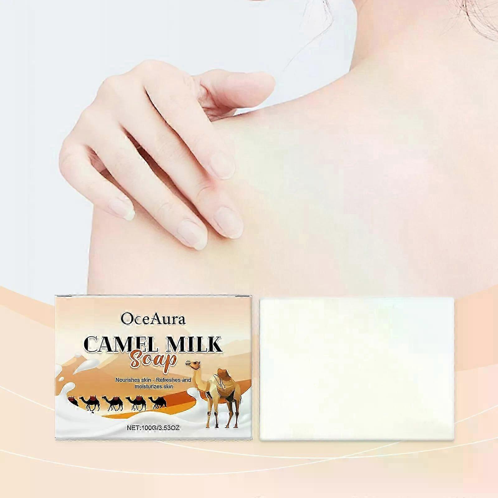 Camel Milk Soap For Facial Cleansing And BathingShower Soap for All Skin TypesSolid Soap, Shower Soap