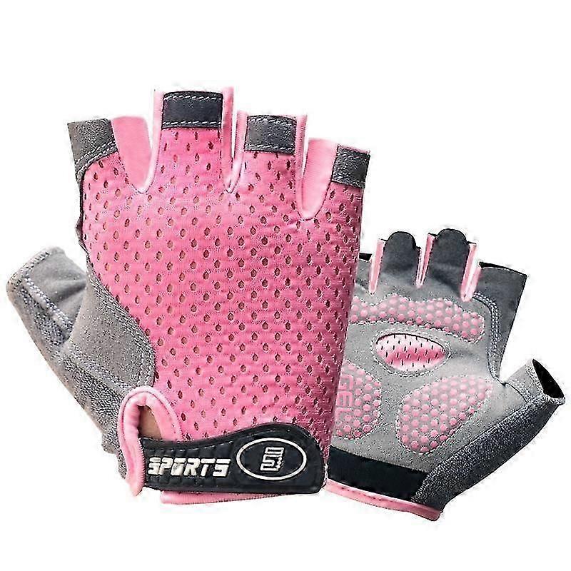 2set Barnhandskar Halvfinger Utomhussporter Barn Cykling Pojkar Flickor Skydd Antislip Andningsbar Tunn Vår Sommar Handskar