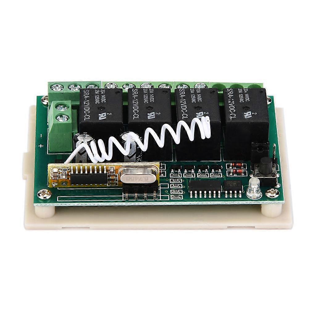 12V 433MHz Wireless Remote Control Switch Relay Receiver  RF Transmitter