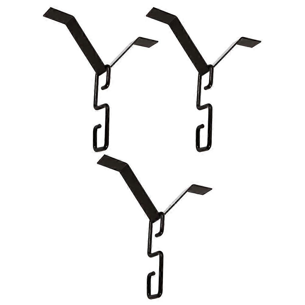 Rain Chain Adapter Clip Rain Chain Installation Kit Iron Hook Connector 3 Sets