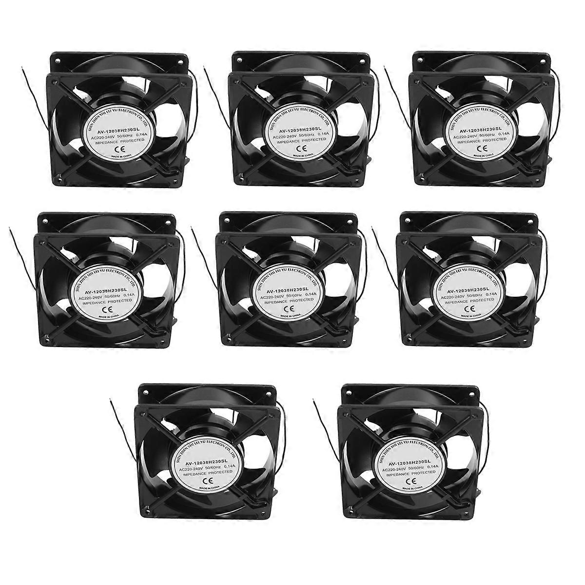 AC 220V-240V 0.14A Raffreddamento Cooler Brushless Ventola