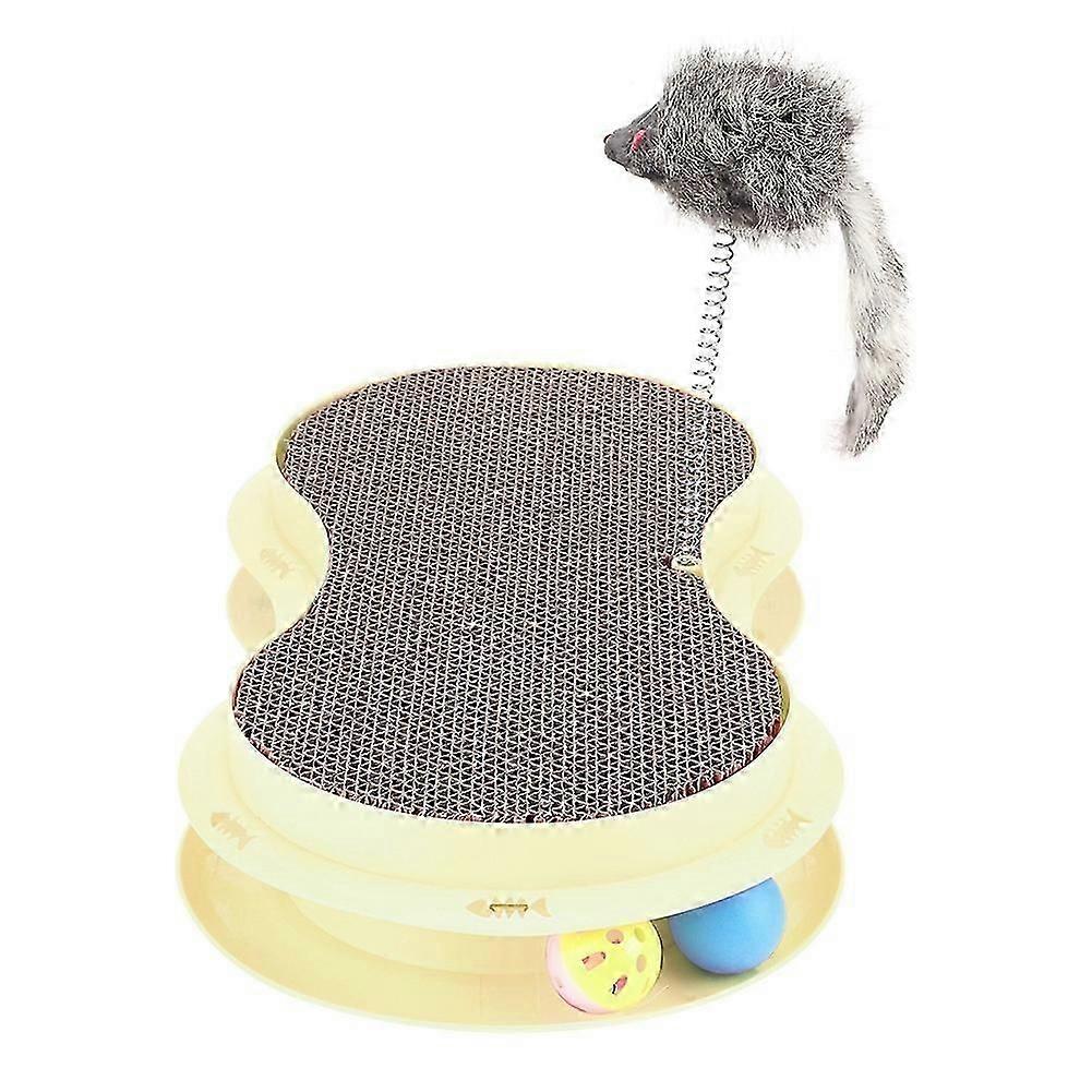 2025 dernier modèle Pet Cat Kitten Papier ondulé Planche à gratter Pad Scratcher