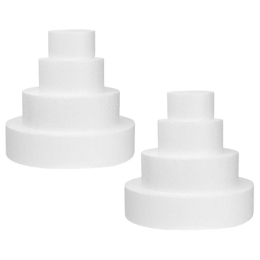 Dummy Cake For Display Round Cake Practice Cake Decorating Model Baking Practice 20cm Diameter 8Pcs