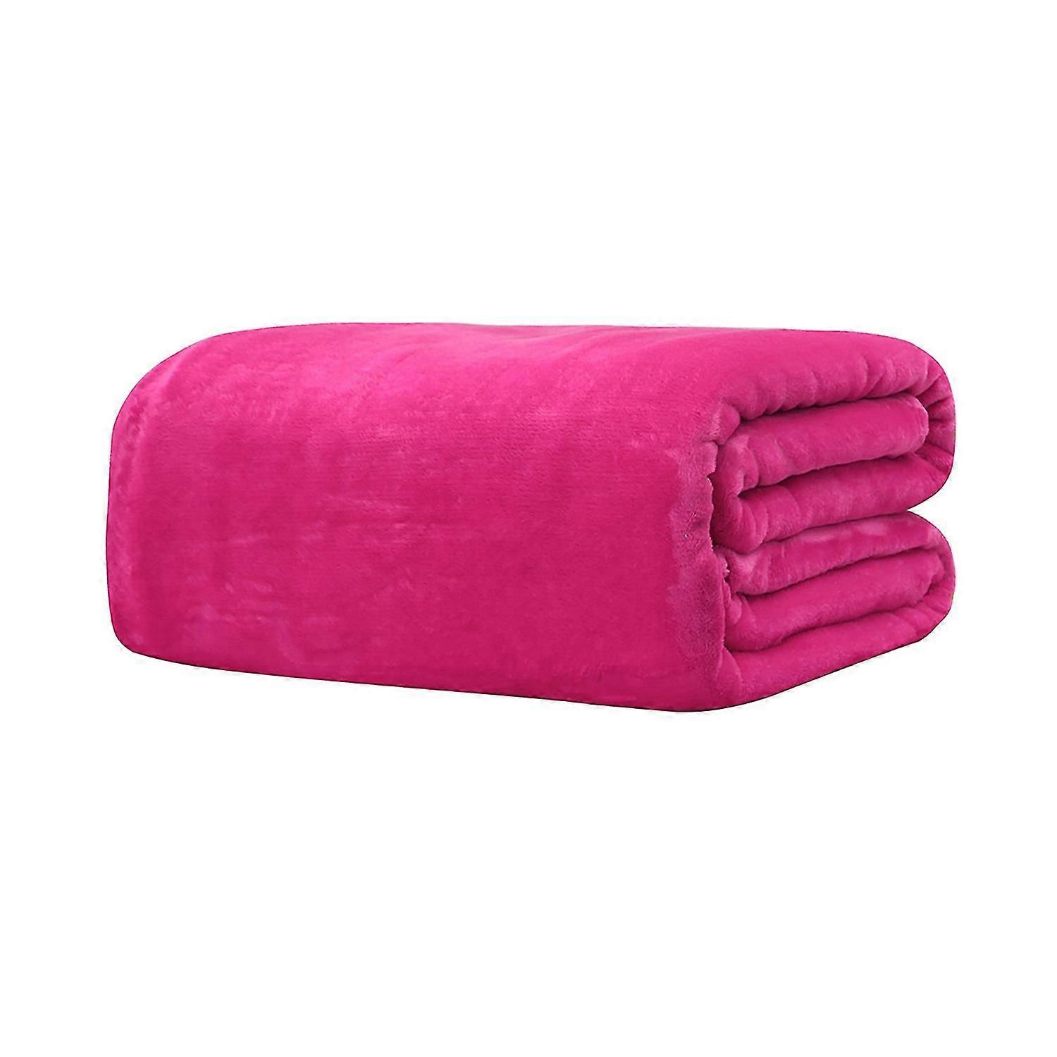 Blanket Soft Warm Flannel Flannel Blankets Bedding Supply for Winter