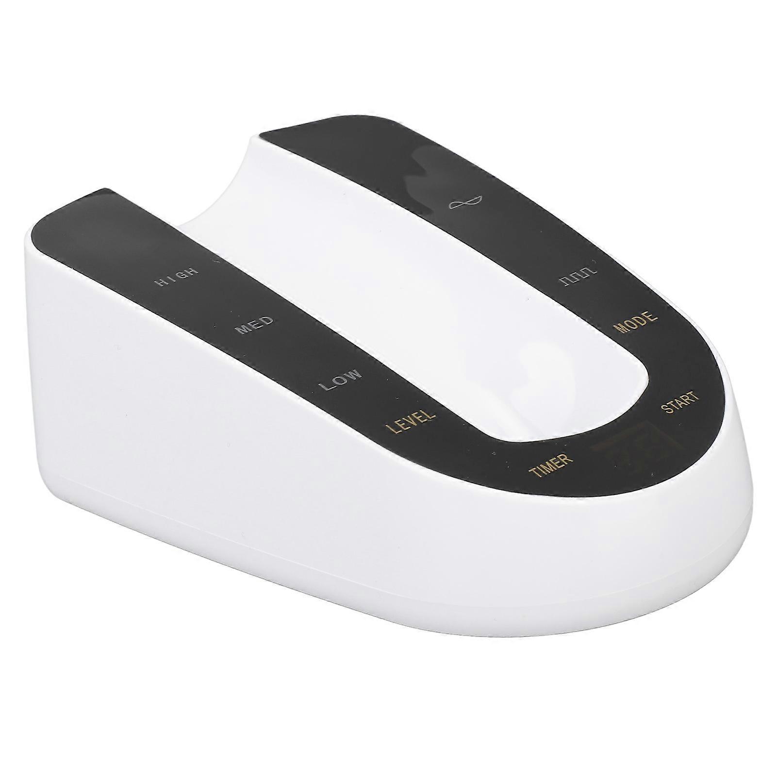 2 in 1 Ultrasound Beauty Apparatus USB Rechargeable 3 Levels Promotes Circulation Vibration Facial Eyes Massager