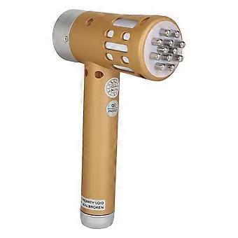 3 i 1 650nm håndholdt infrarød lysstav 5 gear 3 bioelektriske tilstande varm komprimering ømhed lindring rødt infrarødt lys 100-240V guld AU-stik