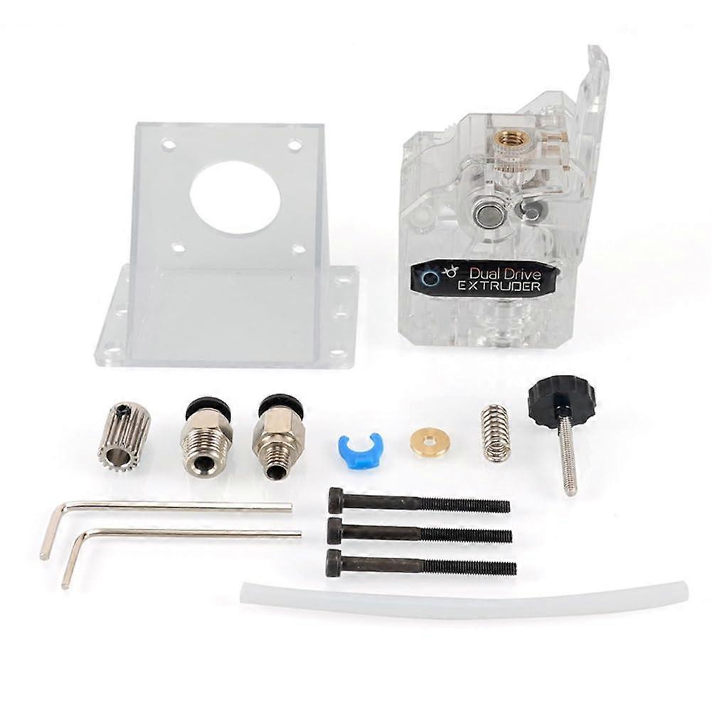3D Printer Dual Drive Extruder 1.75mm Filament Universal Extruder For All 3D Printer Models Long Range Short Range