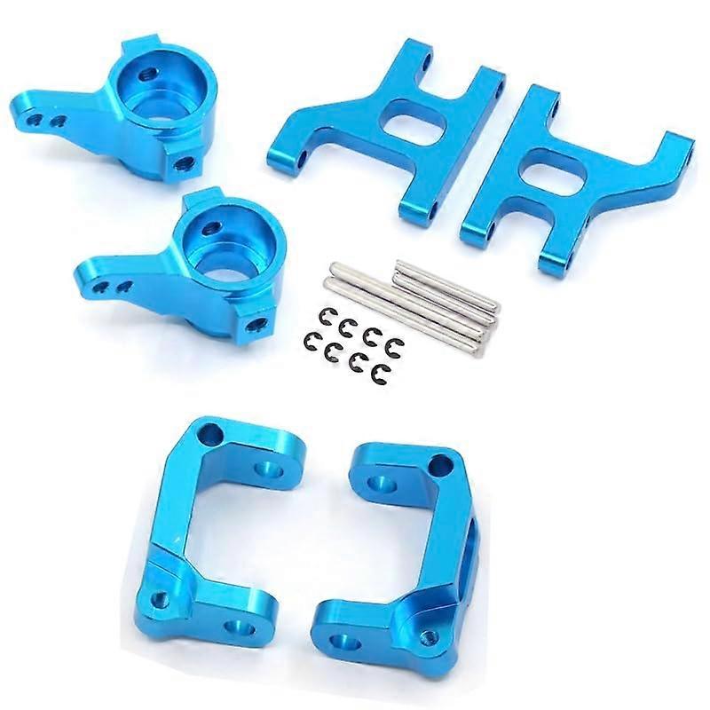Metal Front Knuckle Hub Carrier Set For 1/10 RC Crawler CC01 CC-01 Upgrade Parts Front Steering Link