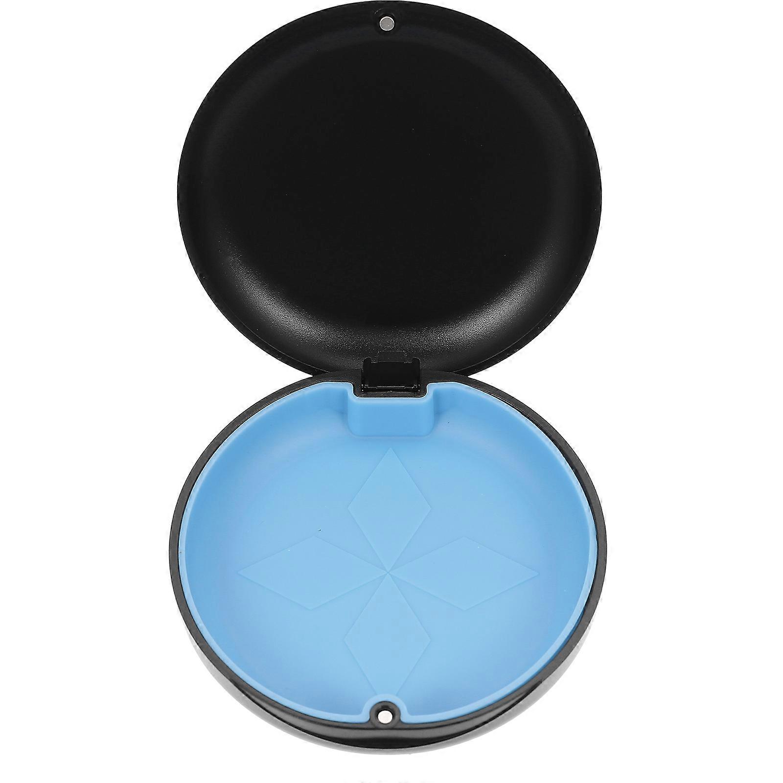 Orthodontic Retainer Case Retainer Holder Small Size Design Magnetic Design Practical for Travel 8X2.6CM 1Pack