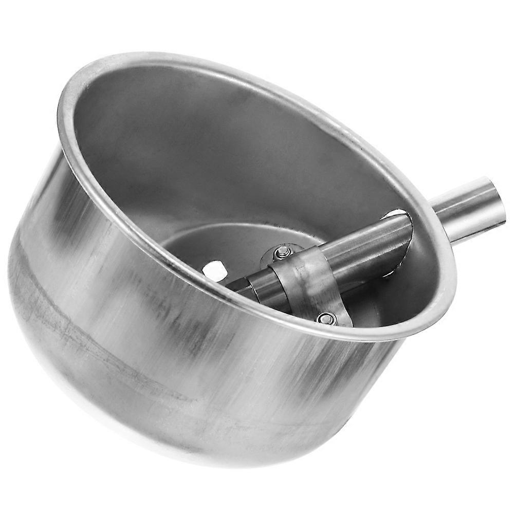 Automatic Pig Water Bowl Stainless Steel Drinking Feeder for Livestock Durable Resistant Design Efficient Water Level Control Farm Use
