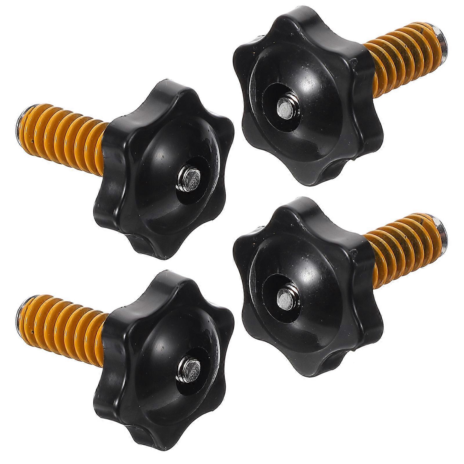 Hemoton 1 Set 3D Printer Leveling Nut and Bed Replacement Leveling Spring Screw