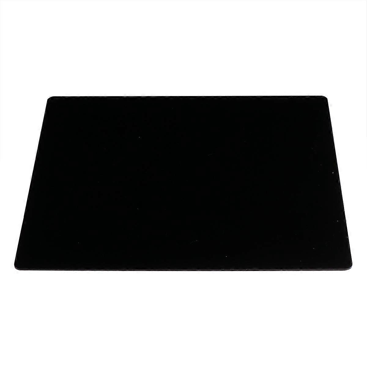 Black Acrylic Photography Board for Studio Use with Reflective Surface Easy to Clean and Set Up 12x12 Inches