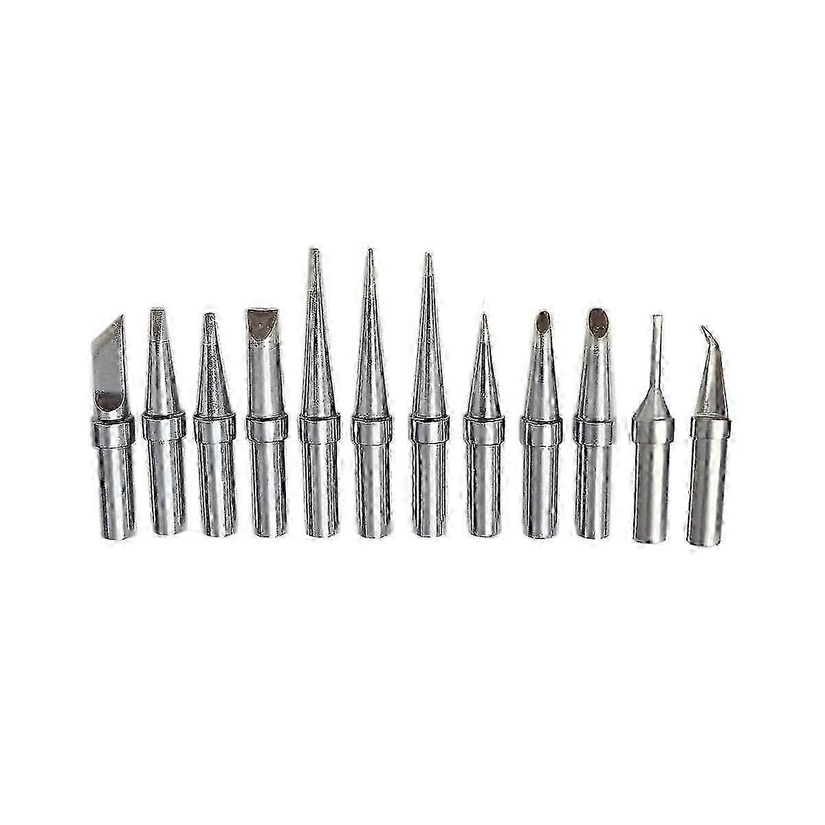 12Pcs Replacement Soldering Iron,ET Tips for Weller WE1010NA WES51 WESD51 PES51 WEP70 Soldering Tips hwy