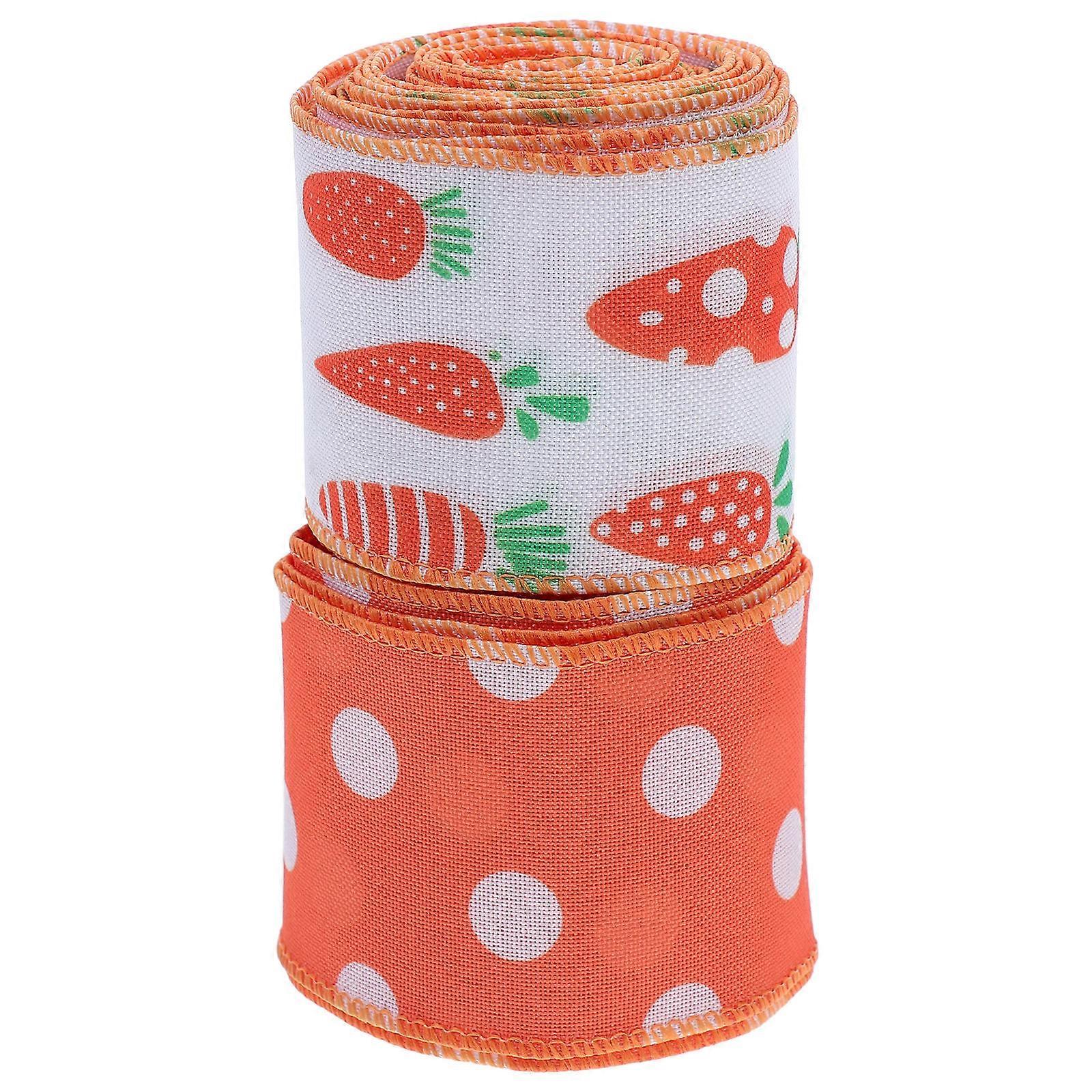 Elegant Polyester Easter Ribbon for Gift Wrapping and Decorating Assorted Color Ample Length Ideal Width