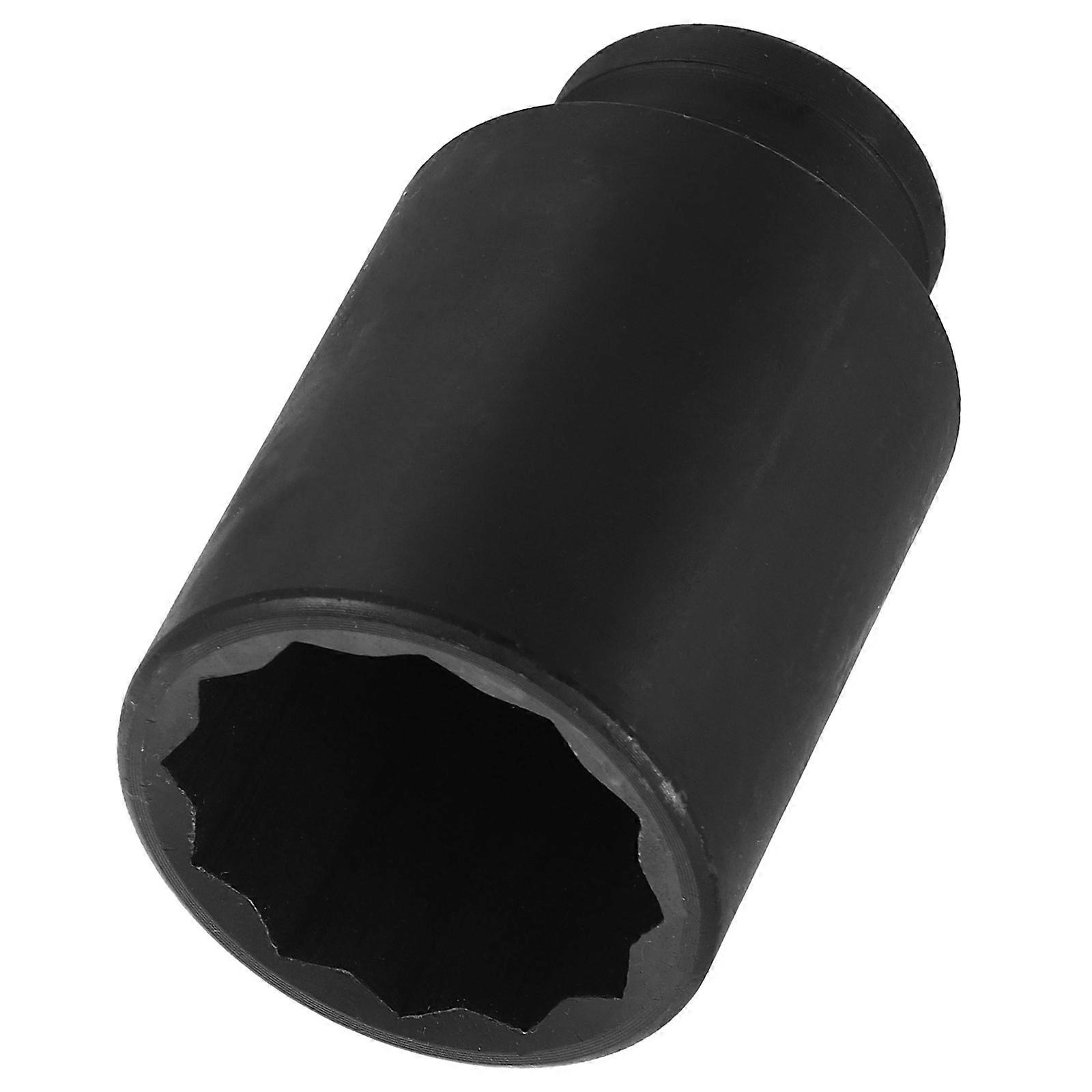 Socket For Lug Nut Impact Socket Vehicle Repair Workshop Use 36mm Black Plastic 1Pack