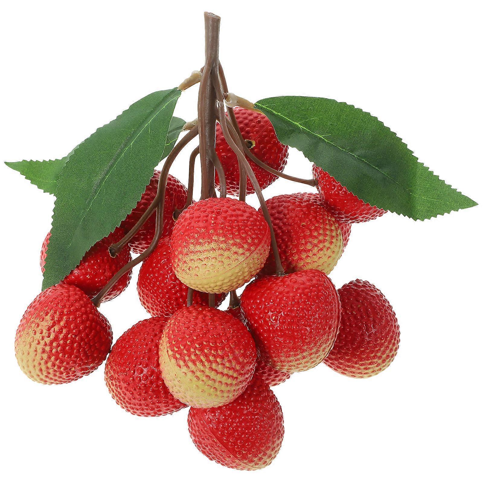 Assorted Color Artificial Fruit Model for Decoration and Food Photography, Lifelike Simulation Fruit, Plastic