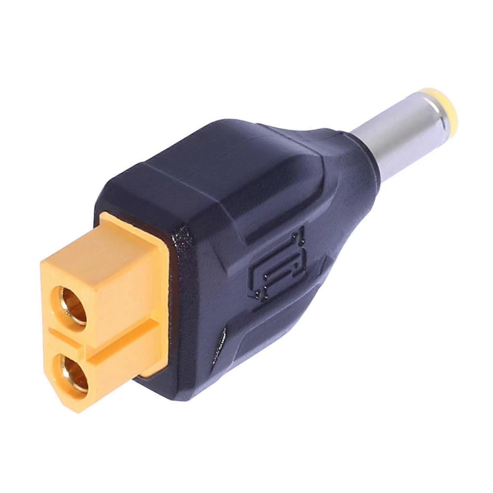 XT60 to 5525 charging adapter plug/socket converter for fast and safe power conversion in UAV and electronics.