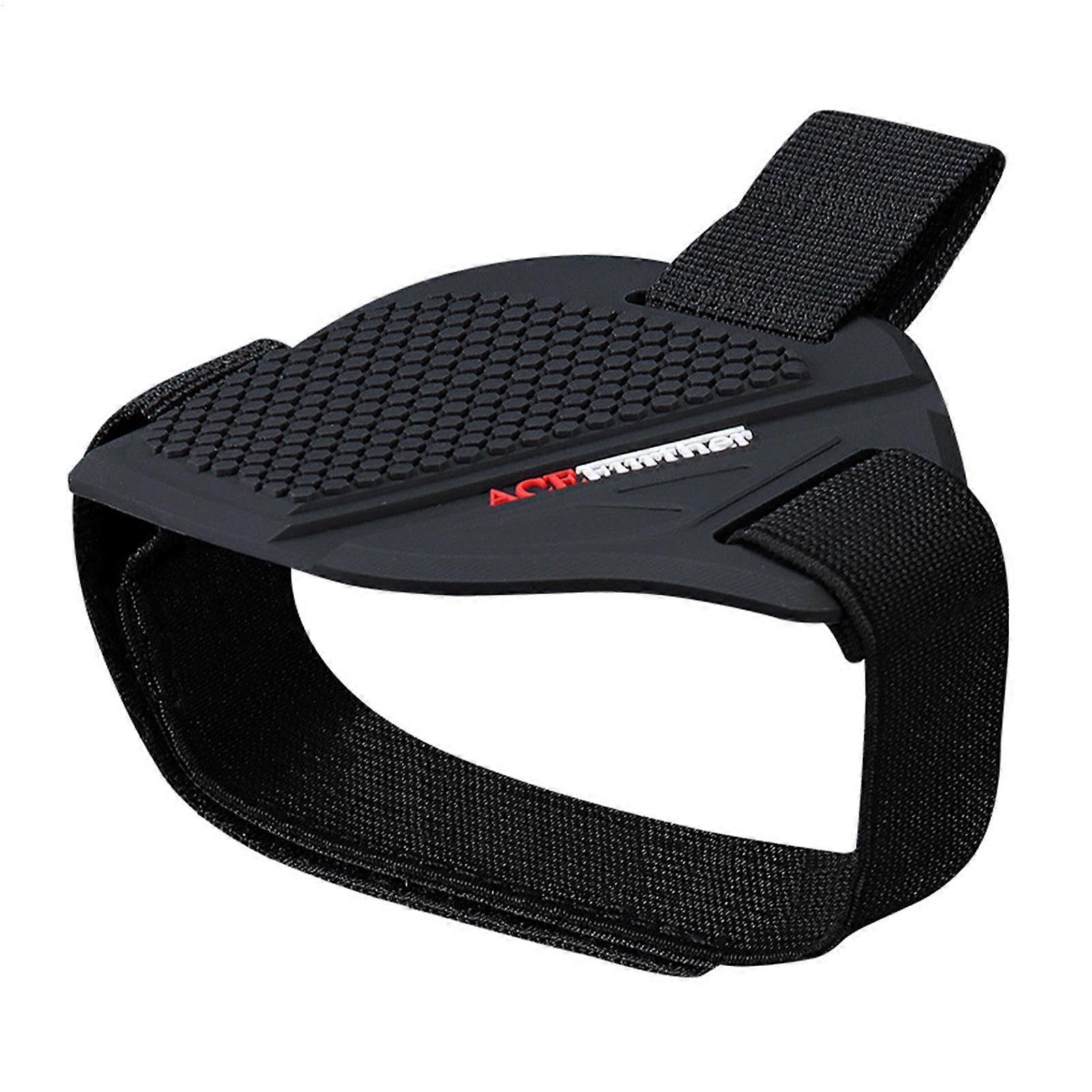 Motorcycle Shift Pad Gear Shift Boot Protector, Black Toe Protection for Boots and Shoes