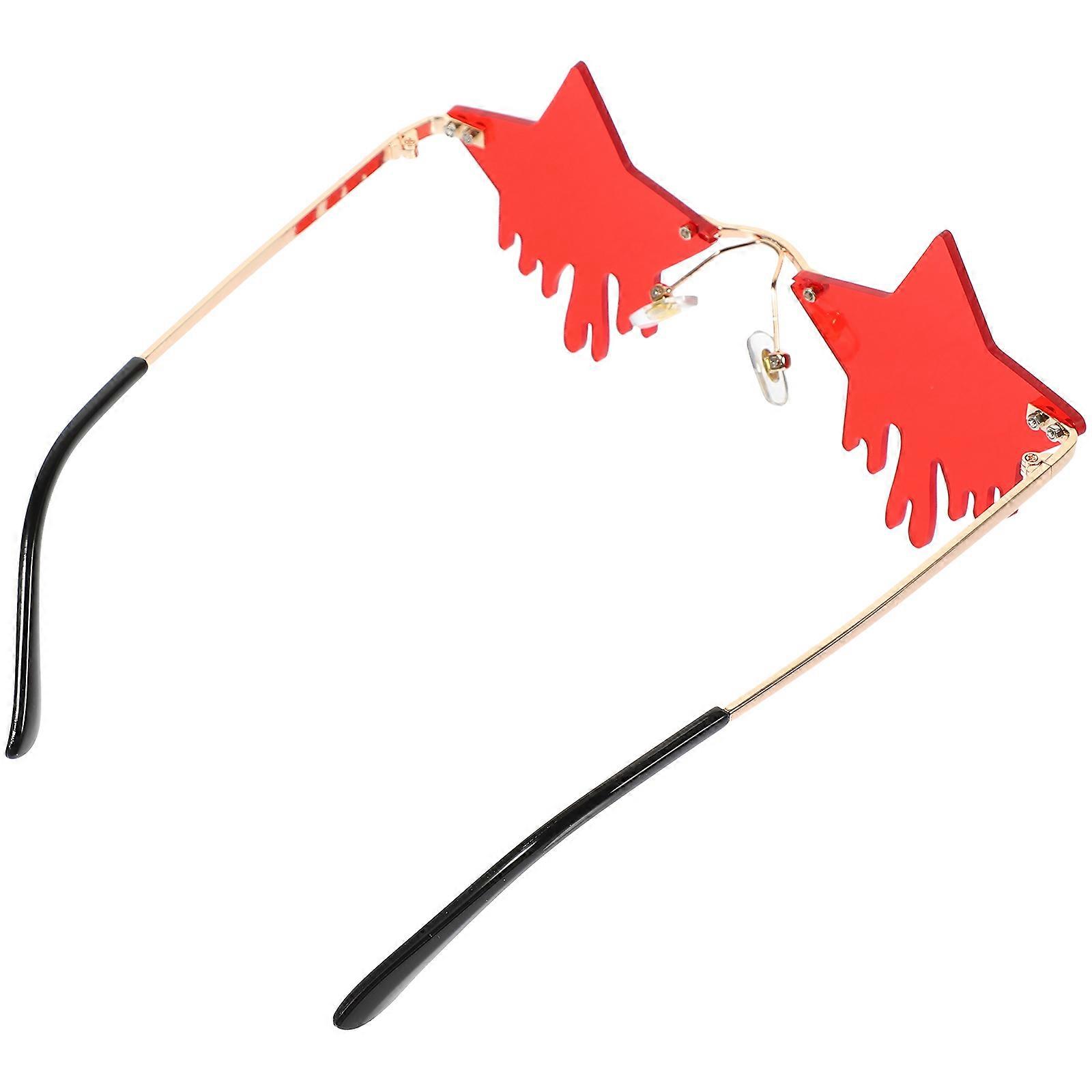 Funny Grey Sunglasses for Playing Creative Design Strong PC Material One Pair