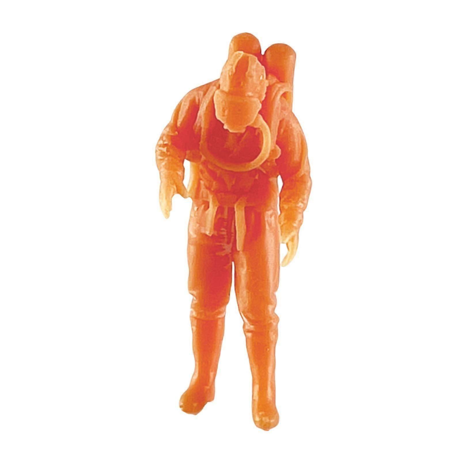Resin 1/64 Scale Figures Ornament Standing Model Figure for Desktop Ornament style A