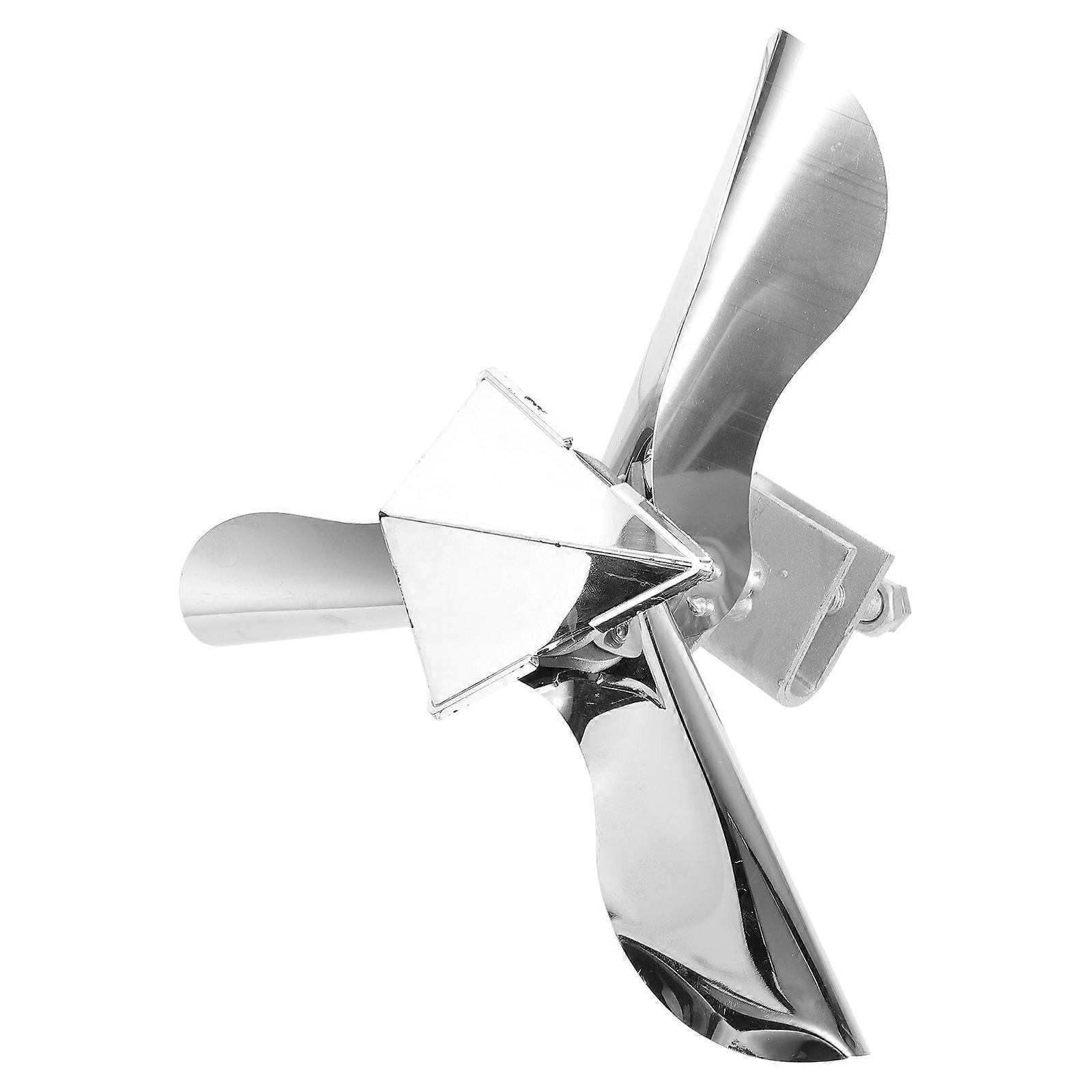 Stainless Steel Bird Windmill for Garden, Lawn & Pigeon Deterrence with Reflective Design to Deter Woodpeckers, Crows & Ducks