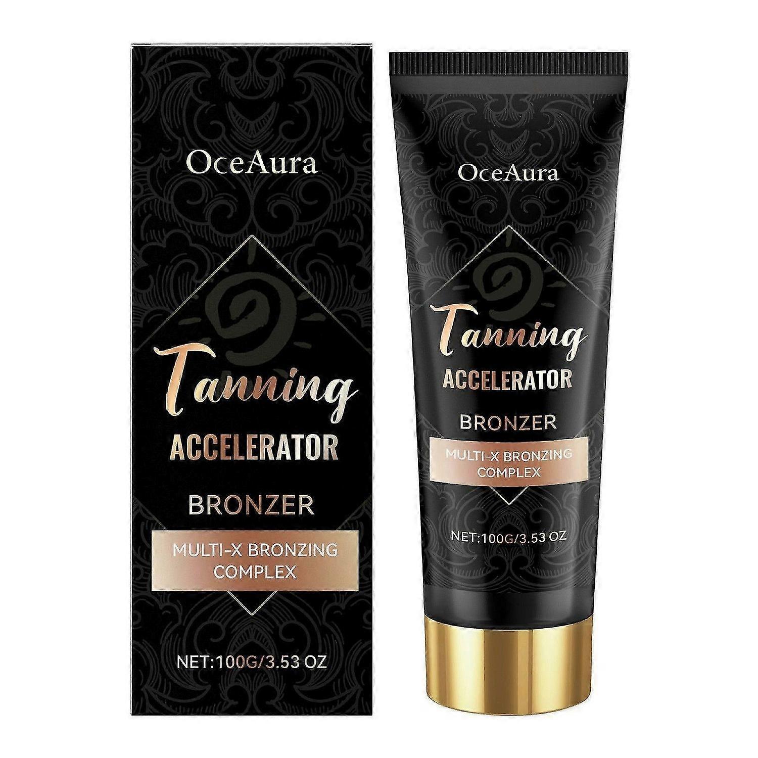 Dark Tanning Lotion | Advanced Body Tanner and Tanning Accelerator | Instant Bronzer and Tanning Enh