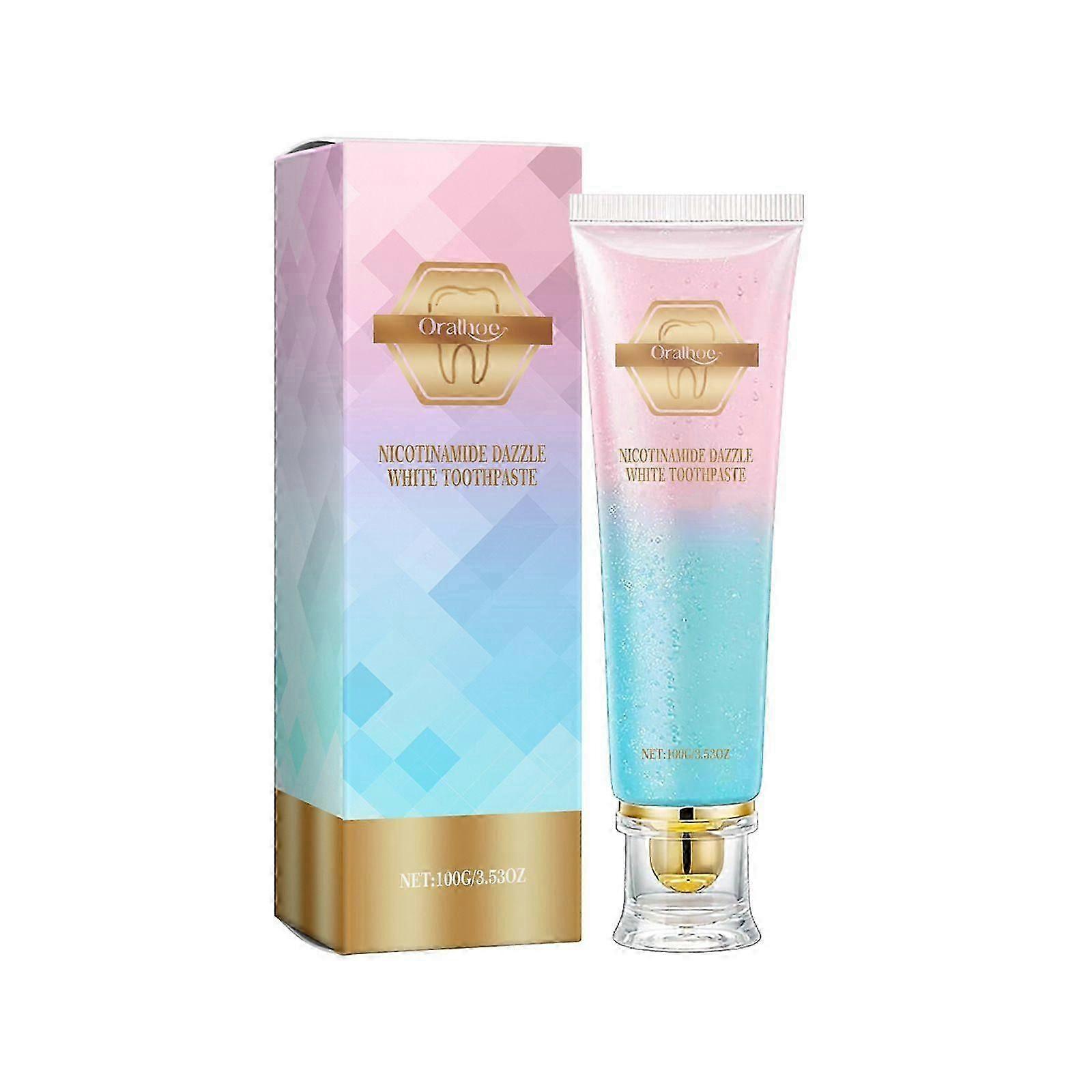 Niacinamid Toothpast, Niacinamide Intensive Whitening Toothpaste, Complete Care ToothpasteRemove Tartar and freshen Breath