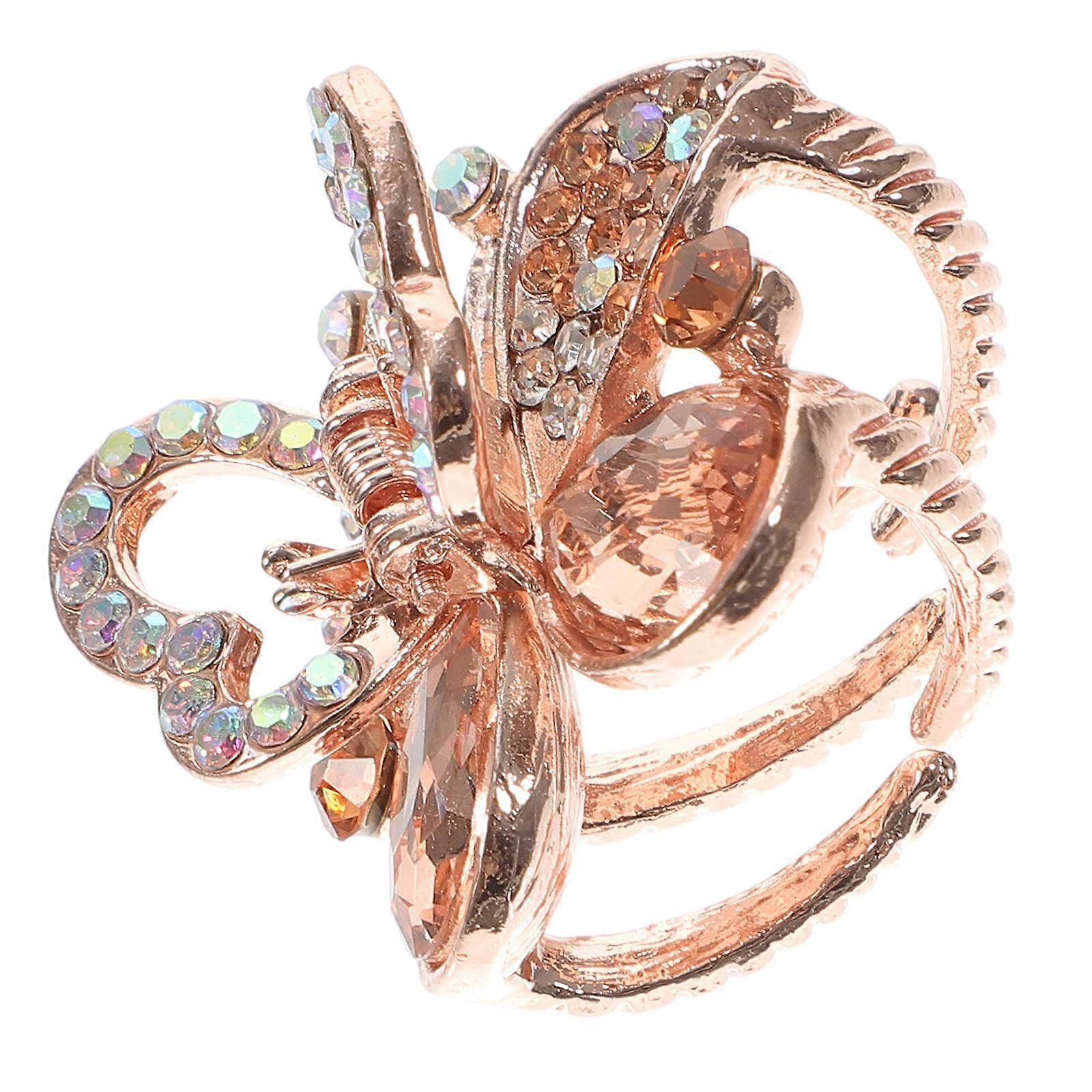 Here's a polished and engaging product description for your **Sparkly Butterfly Hair Claw Clip**:
✨ **Sparkly Butterfly Hair Claw Clip Medium
