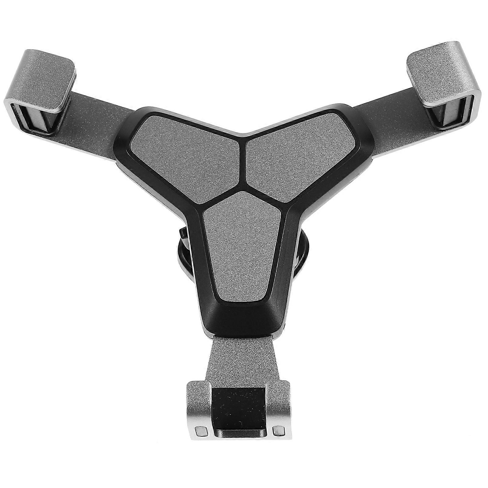 Durable Alloy Car Phone Holder with Gravity Induction and 360Degree Adjustable Arm for Home Use Gray