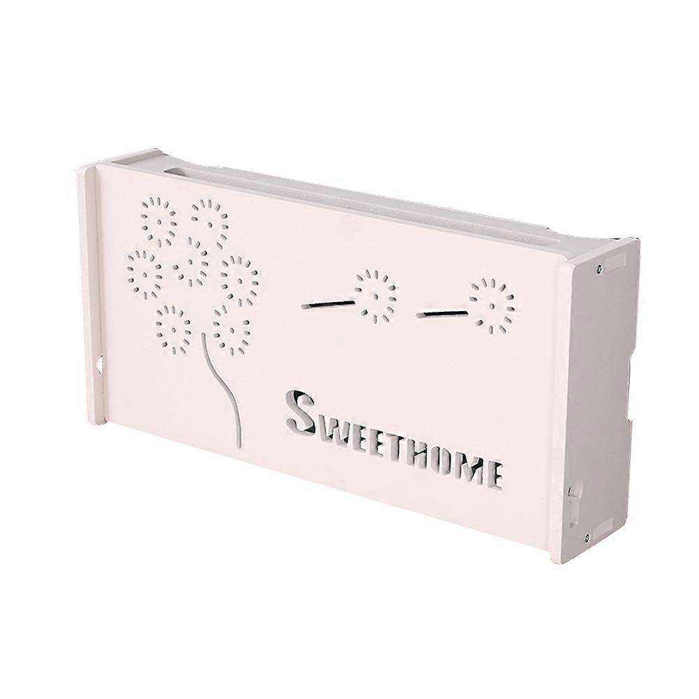 Creative Dandelion Router Shelf Wall Mounted For Home Use 42 X 20 X 8.5 Cm Pet-Proof Design 1Pack