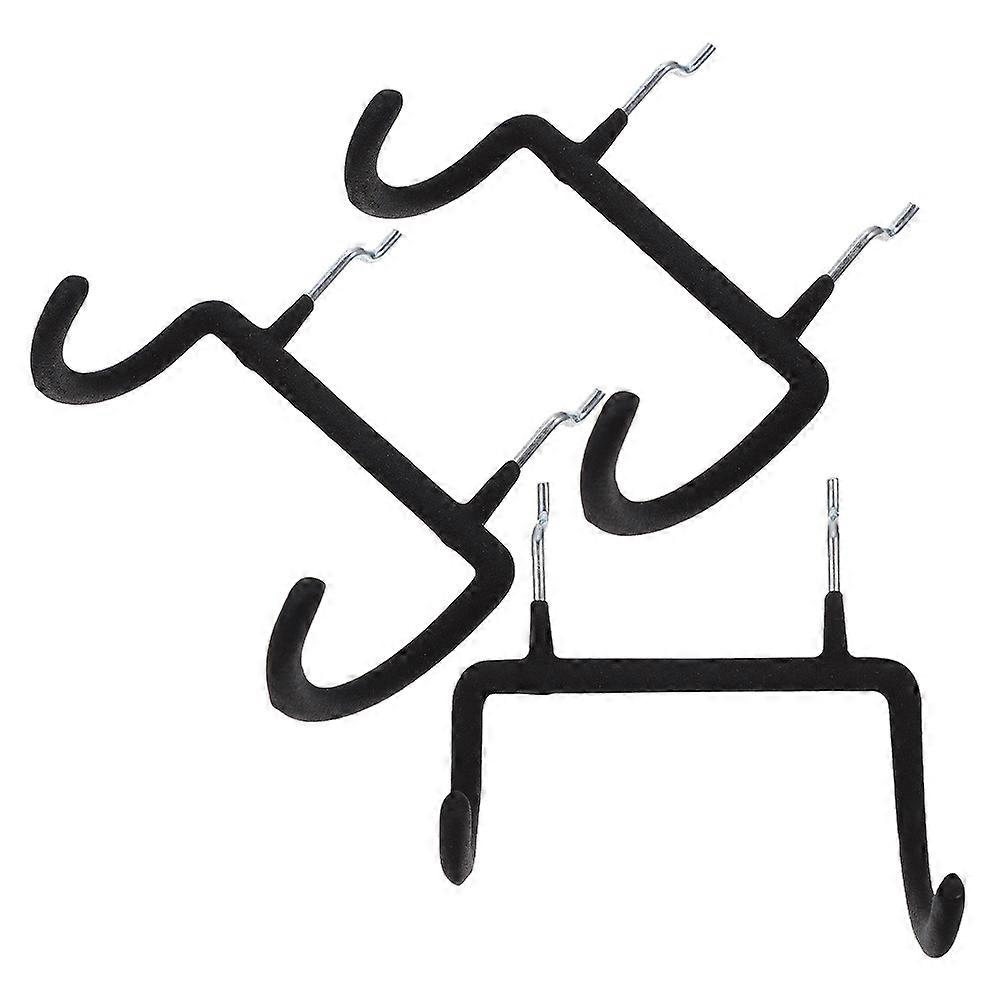 Pegboard Hangers For Tool Users And DIY Enthusiasts Featuring Easy Installation Black Finish 3Pcs